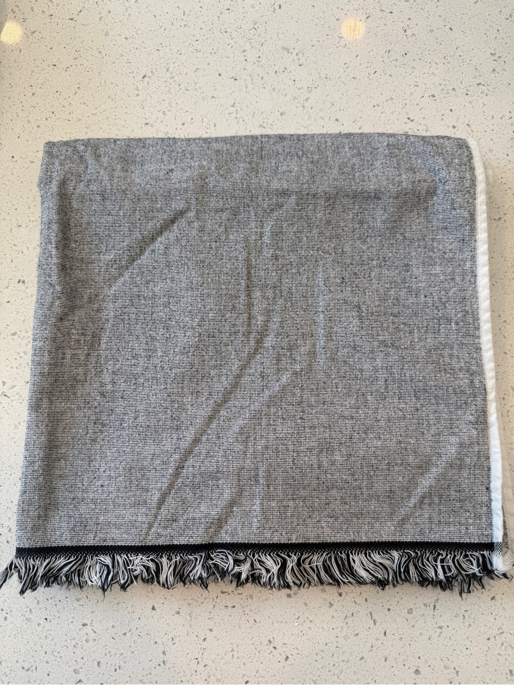 CB2 Chambray Bath Towels, Set of 4 + Hand Towel